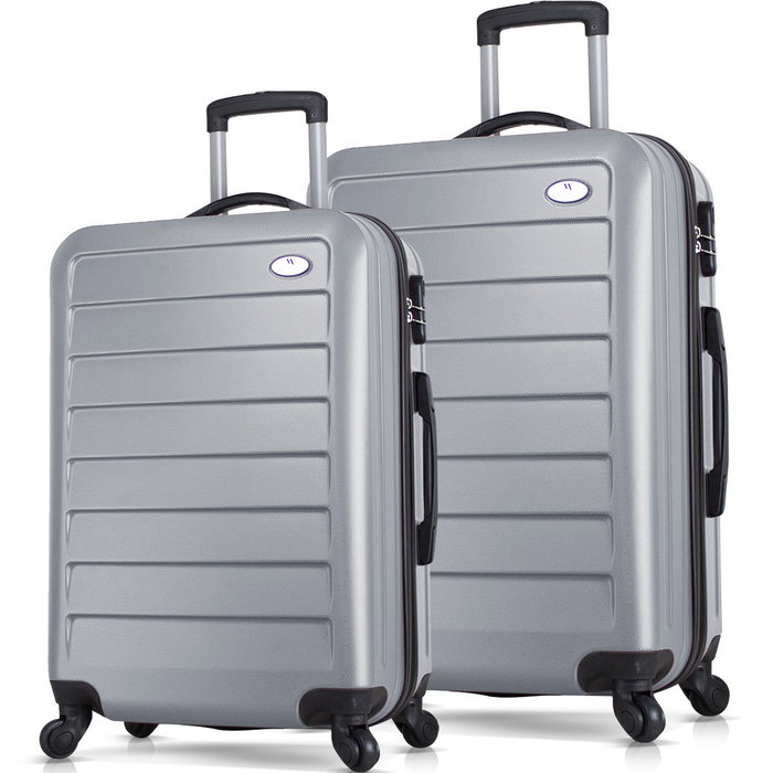 Zoozie Bags Juego de maletas de 2 piezas Gris Zoozie Bags Juego de maletas de 2 piezas Gris